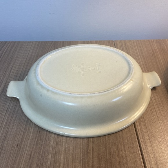 Lot 2 Vintage Pfaltzgraff Village 11 And 241 Brown Oval Vegetable Serving Bowls - Picture 6 of 14